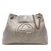 Medium Leather Soho Chain Tote