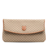 Macadam Coated Canvas Clutch