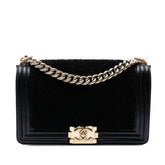 Old Medium Shearling Boy Flap