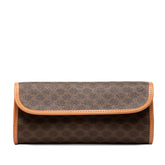 Macadam Coated Canvas Clutch