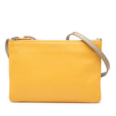 Large Tricolor Lambskin Trio Crossbody