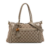 GG Canvas Bella Satchel