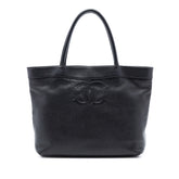CC Caviar Open Tote