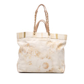 Canvas Floral Shopping Tote