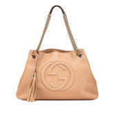 Medium Leather Soho Chain Tote