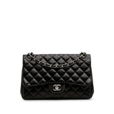 Jumbo Classic Lambskin Double Flap