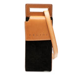 C Macadam Suede Pochette Crossbody