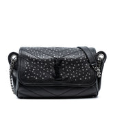 Studded Calfskin Stardust Monogram Niki Body Bag