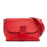 Leather Repeat Anagram Avenue Crossbody