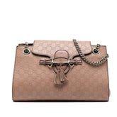 Large Guccissima Emily Shoulder Bag