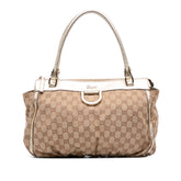 GG Canvas Abbey D Ring Tote