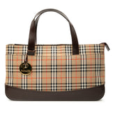 Haymarket Check Canvas Handbag
