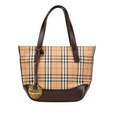 Haymarket Check Canvas Handbag