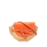 Mini Raffia Gate Crossbody