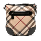 Supernova Check Coated Canvas Dryden Crossbody