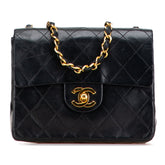 Mini Square Classic Lambskin Single Flap