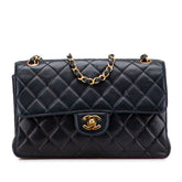 Medium Quilted Lambskin Double Sided Flap