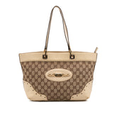 GG Canvas Punch Tote