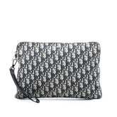 Oblique Canvas Pouch