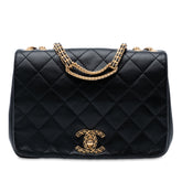 Quilted Lambskin On And On Chain Flap