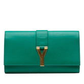 Leather Chyc Ligne Clutch