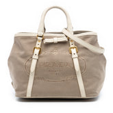 Canvas Canapa Logo Bow Satchel
