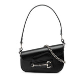 Mini Leather Asymmetric Horsebit 1955 Satchel