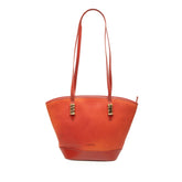 Leather Velazquez Twist Shoulder Bag