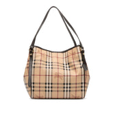 Small Haymarket Check Coated Canvas Canterbury Tote