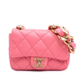 Mini Quilted Lambskin Funky Town Flap