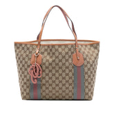 GG Canvas Web Jolie Tote
