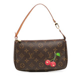 Takashi Murakami Monogram Cherry Pochette Accessoires