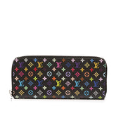 Takashi Murakami Monogram Multicolore Zippy Wallet