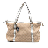 GG Canvas Abbey D Ring Tote