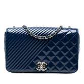 Medium Patent Coco Boy Flap