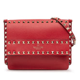 Small Grained Calfskin Rockstud Crossbody