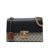 Medium GG Supreme Padlock Shoulder Bag