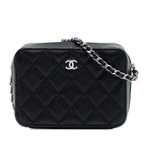 CC Quilted Caviar Camera Bag
