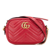 Mini GG Marmont Matelasse Leather Crossbody