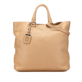 Vitello Daino Open Convertible Tote