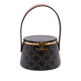 Triomphe Coated Canvas Triomphe Nina Minaudiere Bag