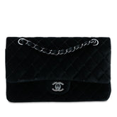 Medium Classic Velvet Double Flap