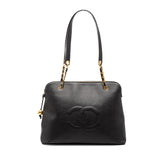 CC Caviar Shoulder Bag