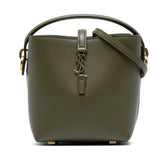 Mini Shiny Calfskin Le 37 Bucket Bag