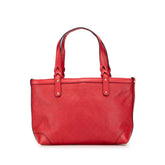 Small Diamante Leather Craft Tote
