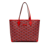 Coated Canvas La Greca Tote