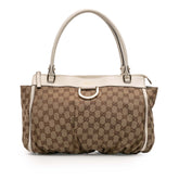 GG Canvas Abbey D Ring Tote
