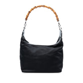 Nylon Bamboo Shoulder Bag