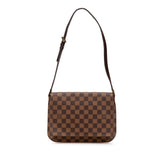 Damier Ebene Musette Tango Short Strap