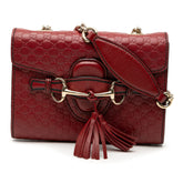 Mini Microguccissima Emily Crossbody